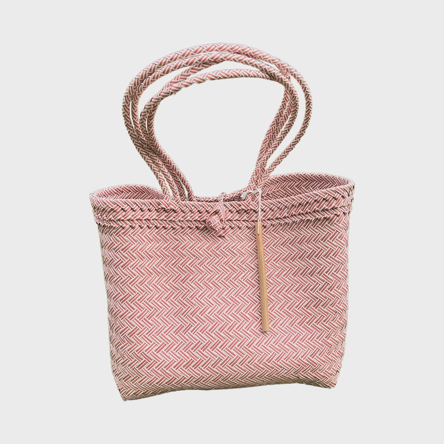 Recycled Plastic Woven Tote Bag