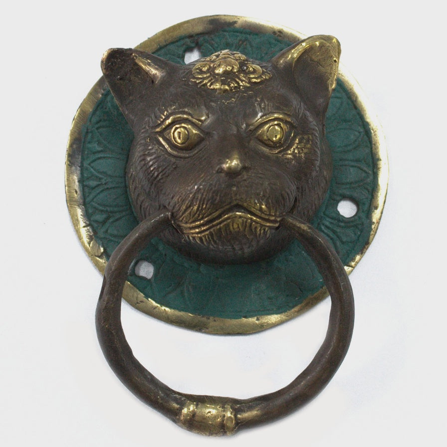 brass door knocker