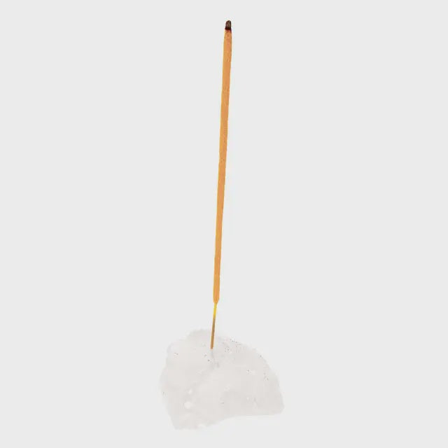 Clear Quartz Incense Holder