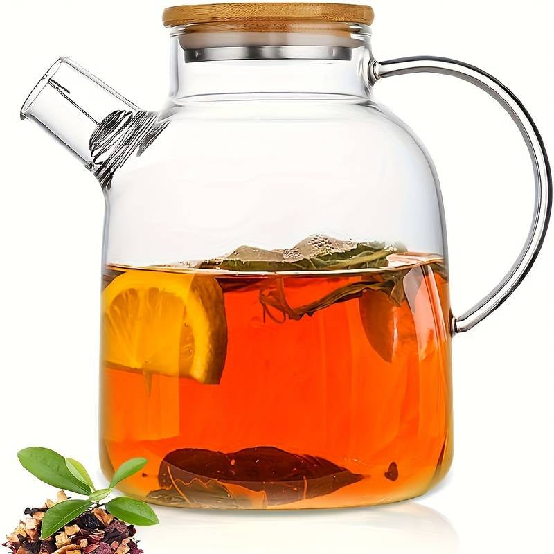 Glass Tea Pot With Strainer