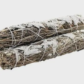 Large White Sage and Lavender Smudge Stick